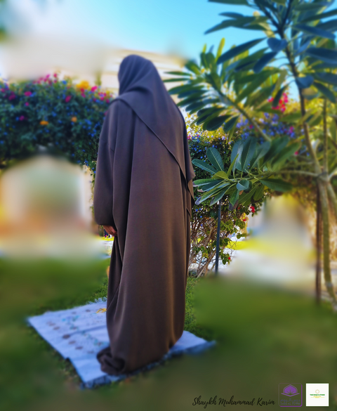One piece Khimar/ Burqa for Salah. A must have this Ramadhan! (Coloured, Soft Korean Fabric)