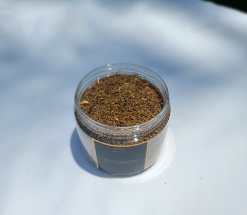 Ruqya Recited Organic Body Scrub Powder, 500g.